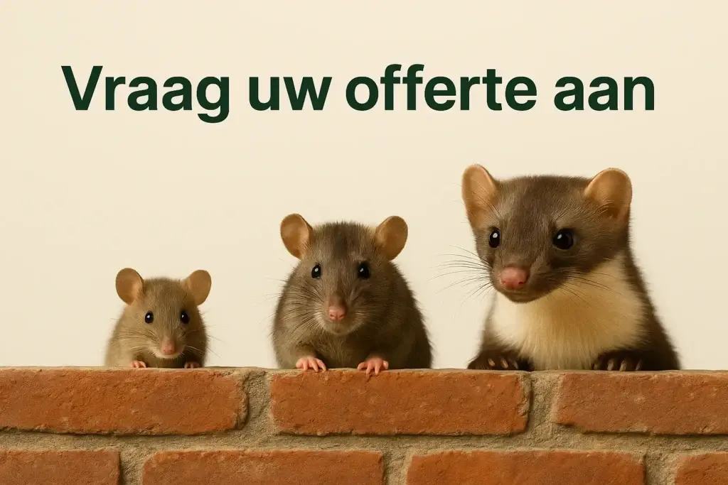 Vraag een offerte voor de ongedierte bestrijding aan
